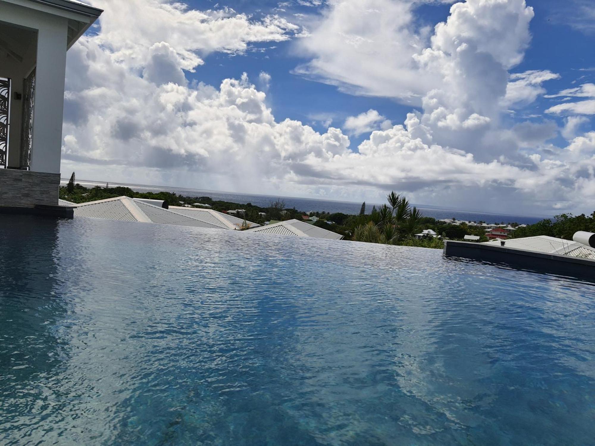 Villa Orchidee Vue Mer Piscine &Spa - V. Ciel&Mer Saint-Francois  Exteriör bild